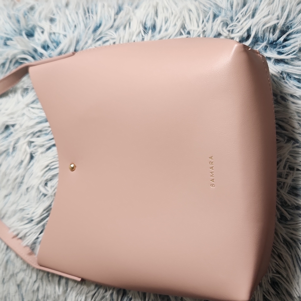 Samara Vegan Leather pink Bag